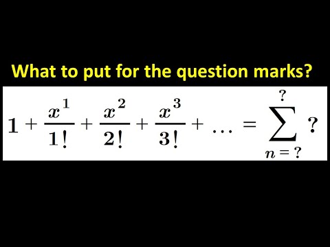 Convert an Expanded Sum to Sigma Notation