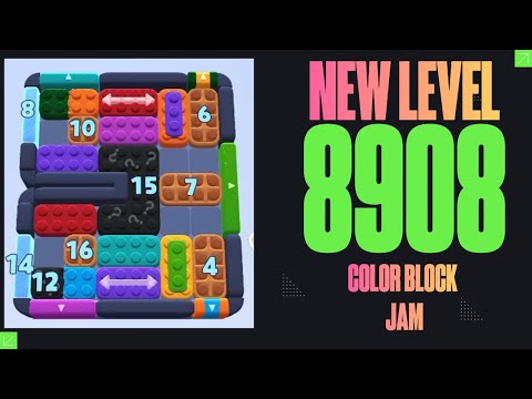 Color Block Jam Level 8908 – Fast Win & Full Walkthrough