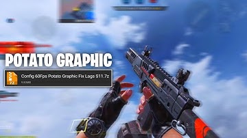 COD MOBILE 60FPS | POTATO GRAPHIC CONFIG FIX LAGS BR MP | CODM UPDATE 2023