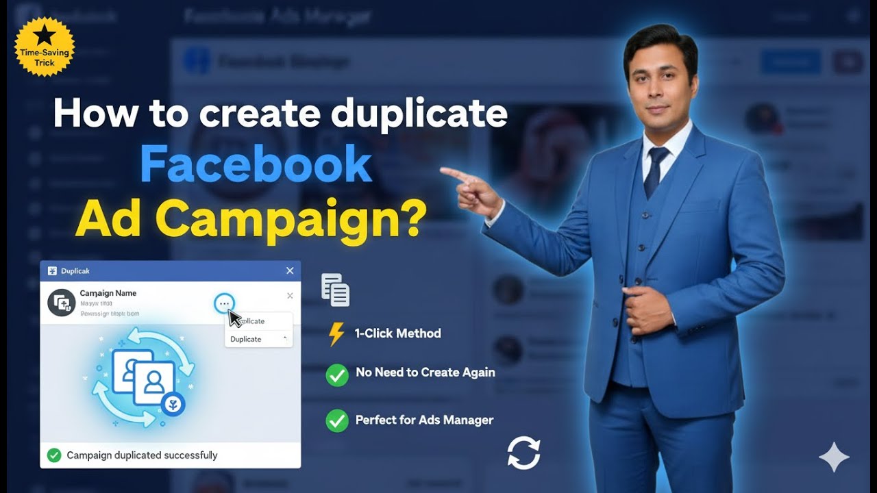 How to duplicate Facebook Ad Campaign in Facebook Ads Manager? - YouTube