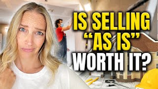 How Much Do You Lose Selling a House AS IS | Is it WORTH IT?