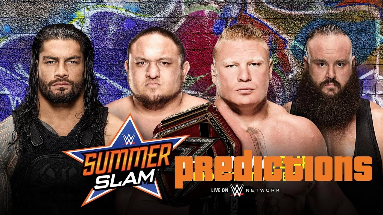 WWE Summerslam 2017 Predictions