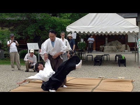 風鎮大祭 合気道：龍田大社 Fuchin-festival :Tatsuta grand shrine