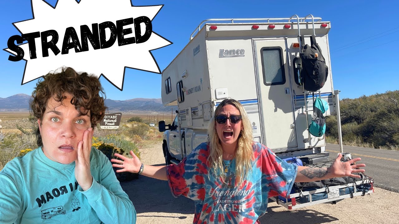 Our Worst Nightmare! Truck Camper Couple Stranded in the Middle of