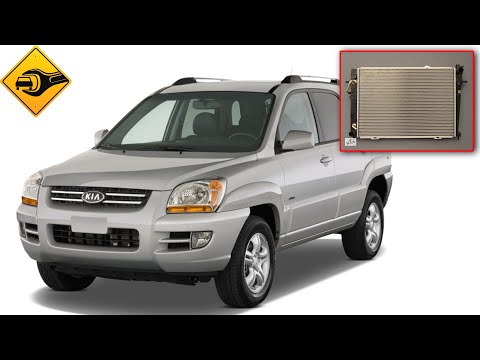 Kia Sportage замена радиатора