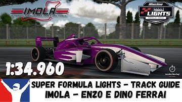 iRacing - Super Formula Lights - Imola (Autodromo Enzo e Dino Ferrari) Track Guide - SFL Imola Guide