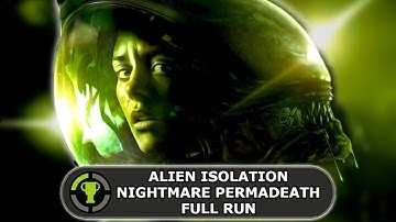 Alien Isolation - Nightmare Mode Permadeath (One Shot Achievement)