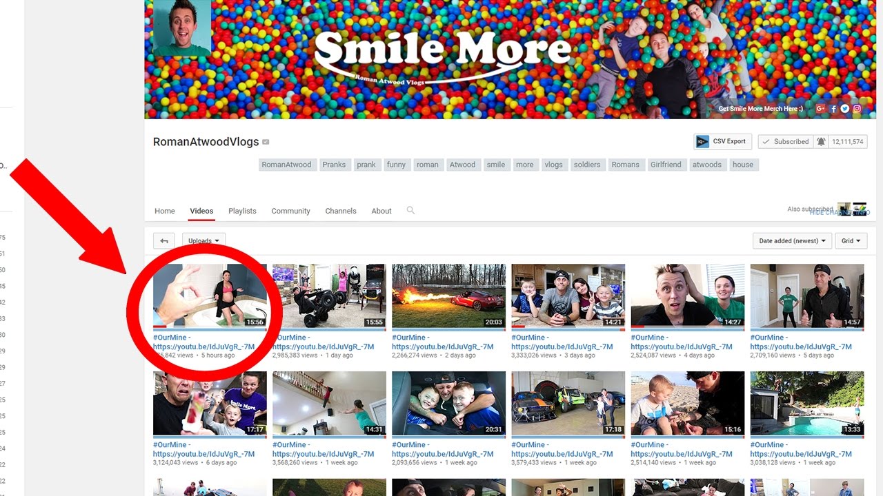 Roman Atwood Hacked