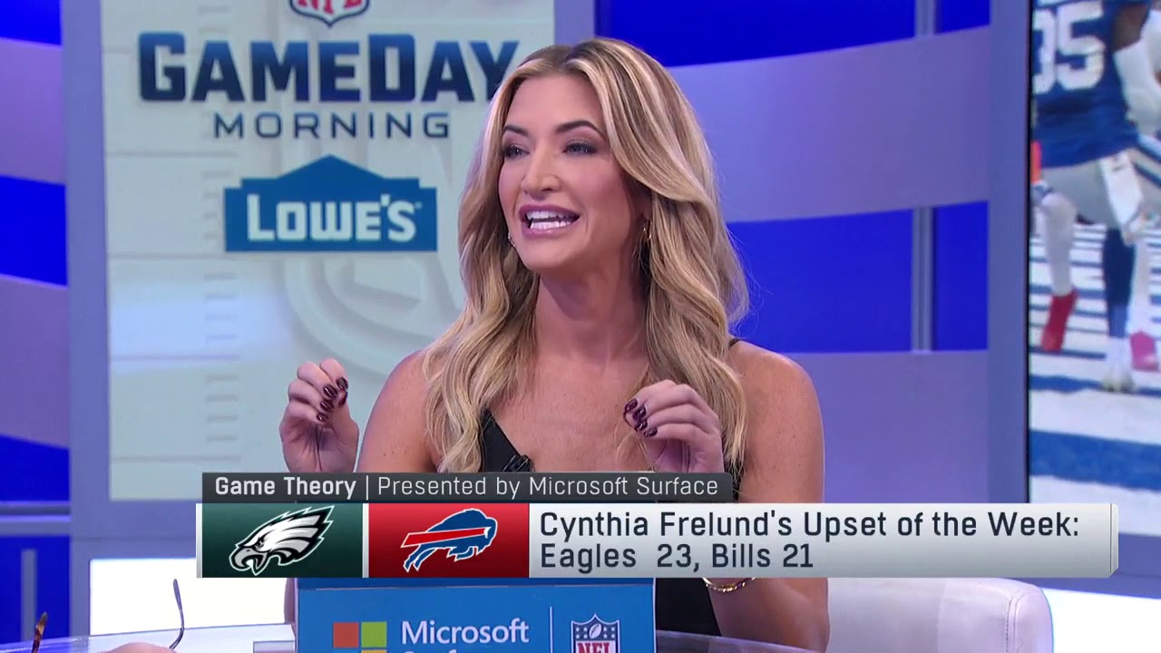 cynthia frelund nfl picks today