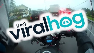 Close Lightning Strike Short Circuits Camera || ViralHog