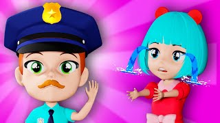 My Daddy Is Policeman | When Police Dad's Away Song | + More Lights Kids 3D