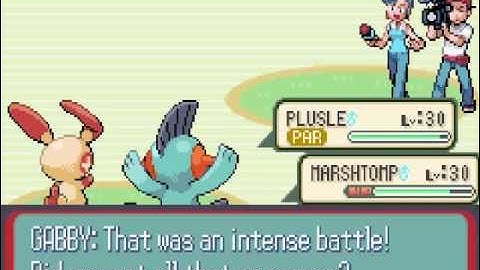 pokemon ruby walkthrough part 32: Rival Battle/ Fortree city