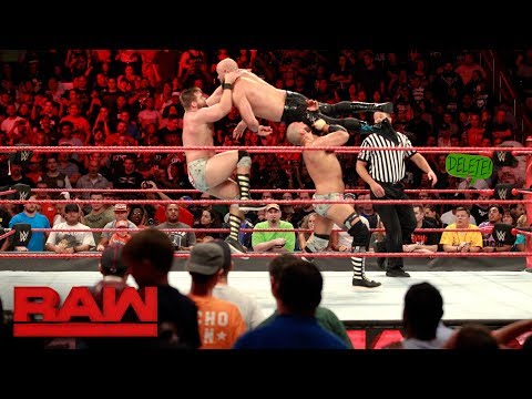 Luke Gallows &amp; Karl Anderson vs. The Revival: Raw, July 24, 2017