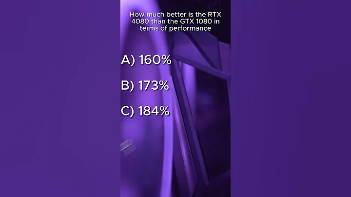 How much better is the RTX 4080 than the GTX 1080 in terms of performance