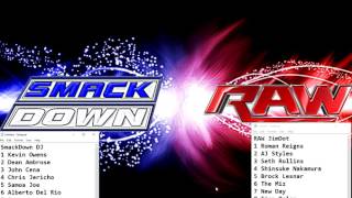WWE Brand Split 2016 Mock Draft 2 w/ DJ