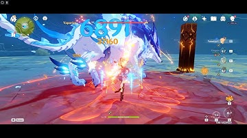 Yoimiya killing Andrius... during his RUNNING PHASE??? (ON ACCIDENT LOL)