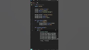 Using Python Turtle || Create Animated Design #coding #python #programming #pythonprogramming #short
