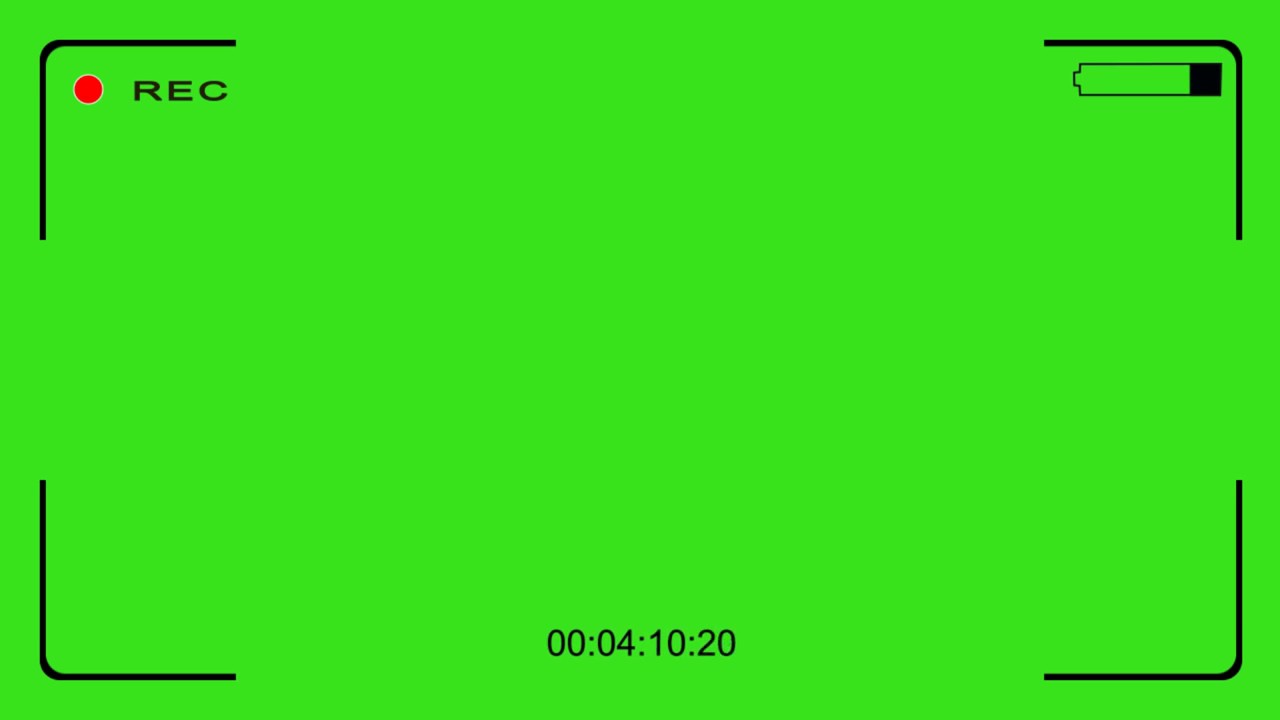 10 minutes camera recording green screen effect YouTube