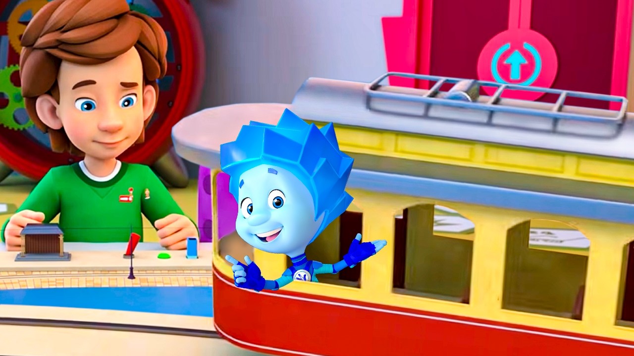 Фиксики про транспорт | Фиксики