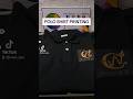 POLO SHIRT PRINTING Contact us on Facebook IVEM DIGITAL PRINTING SERVICES for inquiries. #shorts