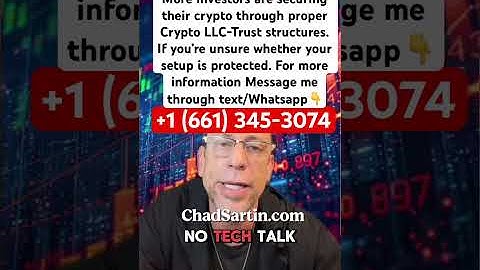 Set up your LLC and web3 wallet, get your crypto off exchange.#xrp #bitcoin #crypto #xrparmy #shorts