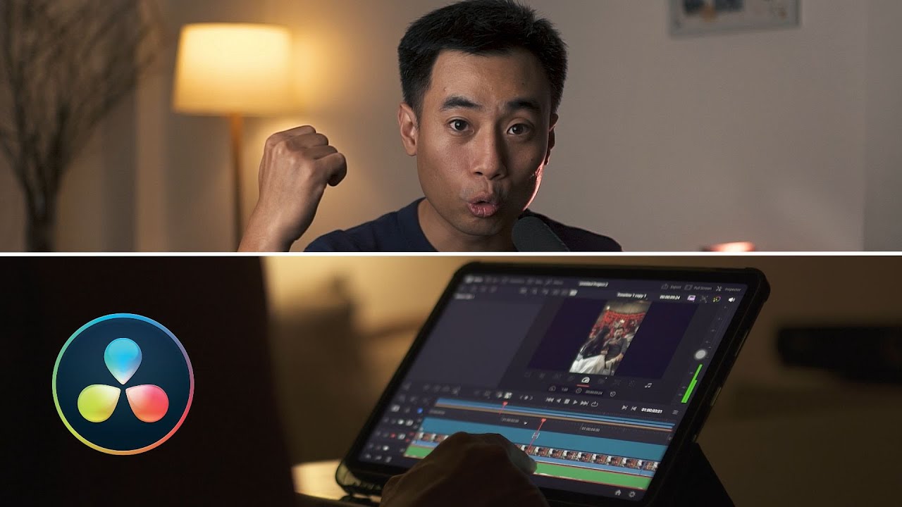 Hướng dẫn edit video trên iPad | DaVinci Resolve - YouTube
