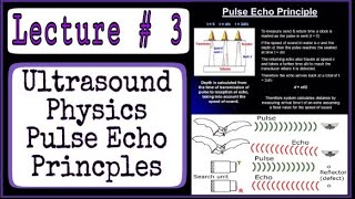 ultrasound physics lecture 3. #pulse echo principal