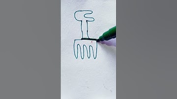 one line draw the entire shape//Is there any answer to this question ⁉️