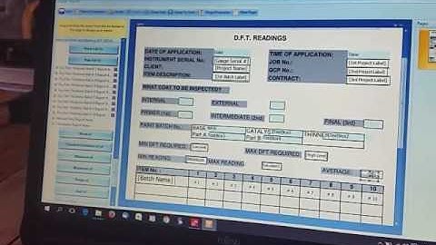 ElcoMaster Custom Report - Rand Sand Blasting - adding Signature and text