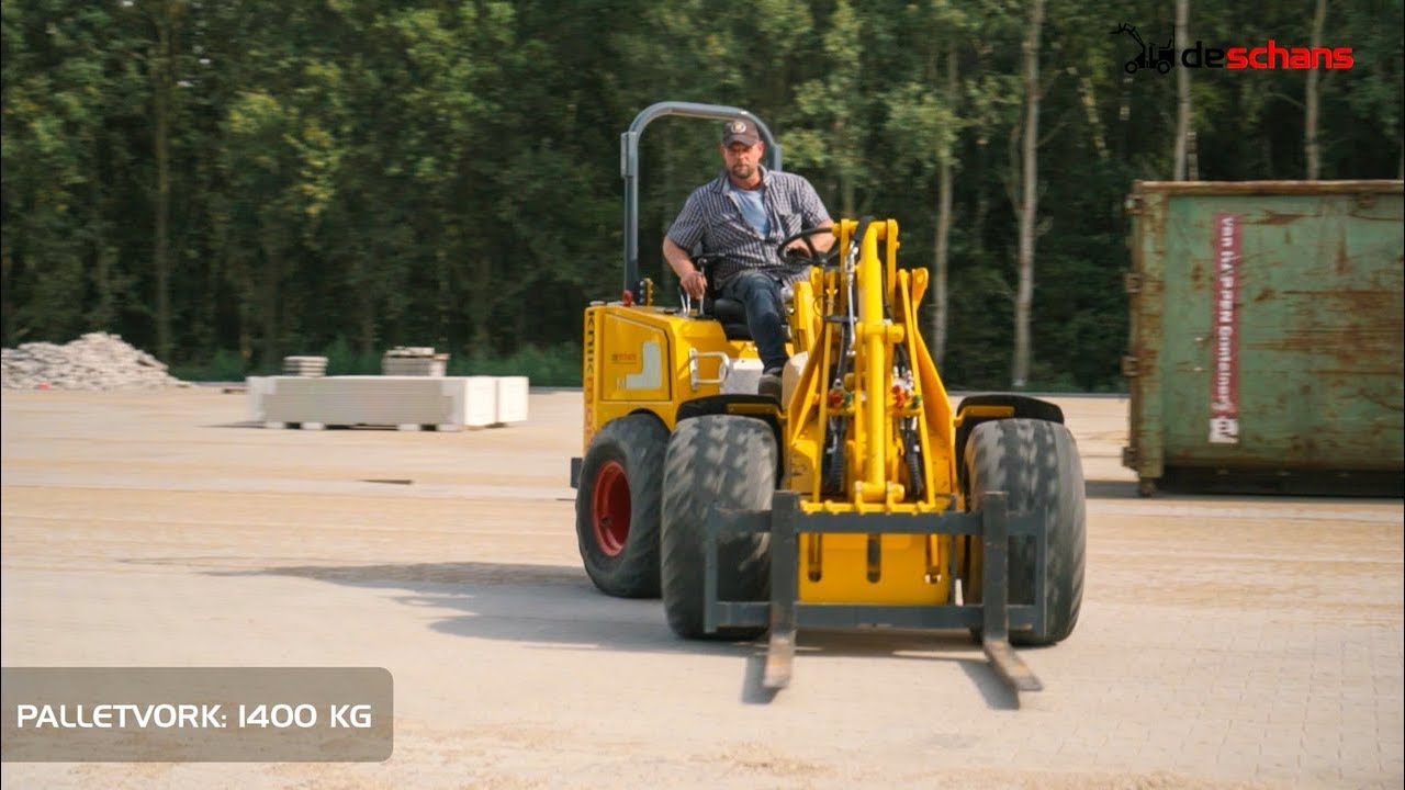 De Schans | Knikmops Nederland - Palletvork 1400 kg