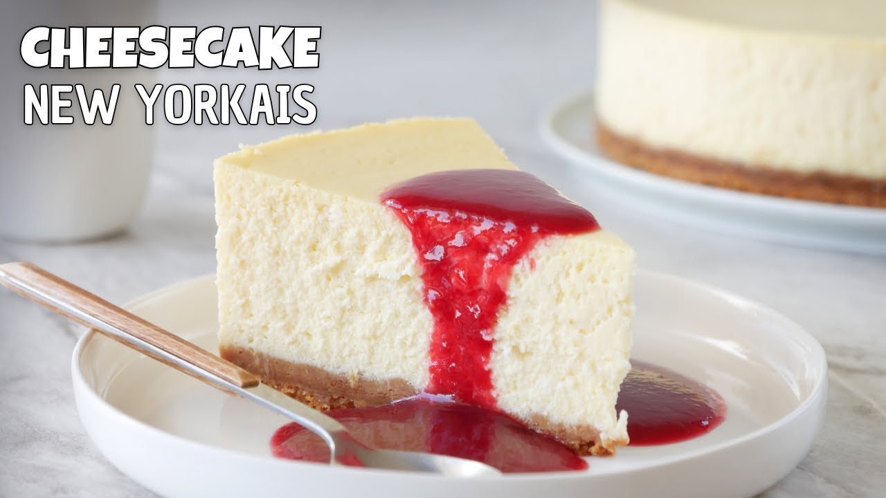 CHEESECAKE NEW-YORKAIS 🧀🍰 | Ultra Fondant & Inratable (Recette Originale)