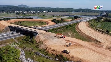 Tái khởi động nút giao Trì Bình trên cao tốc Đà Nẵng - Quảng Ngãi | PTQ