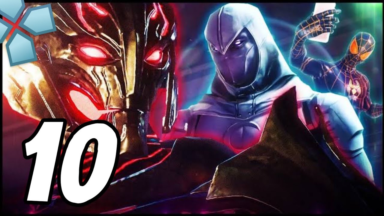 marvel future revolution gameplay | SPIDER MAN & MOON NIGHT VS ULTRON | PART 10 (android & ios)