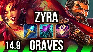 ZYRA vs GRAVES (JGL) | 9/1/15 | KR Master | 14.9