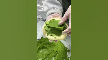 Mochi Full Matcha Cream Food Asmr Mukbang Yummy Shorts Foryou 