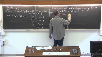 Flavor Physics - Y. Nir - lecture 1/5