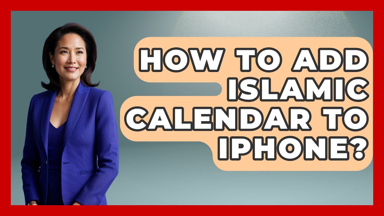 How To Add Islamic Calendar To iPhone? Islamic Knowledge Network How To Add Islamic Calendar To iPhone? Islamic Knowledge Network
