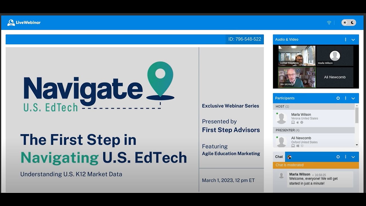 First Step Advisors inar Understanding US K12 Market Data with