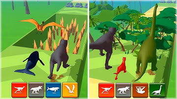 MAX LEVEL in Jurassic Transform Game!