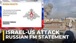 Israel US Attack on Iran: Russian Foreign Ministry Statement