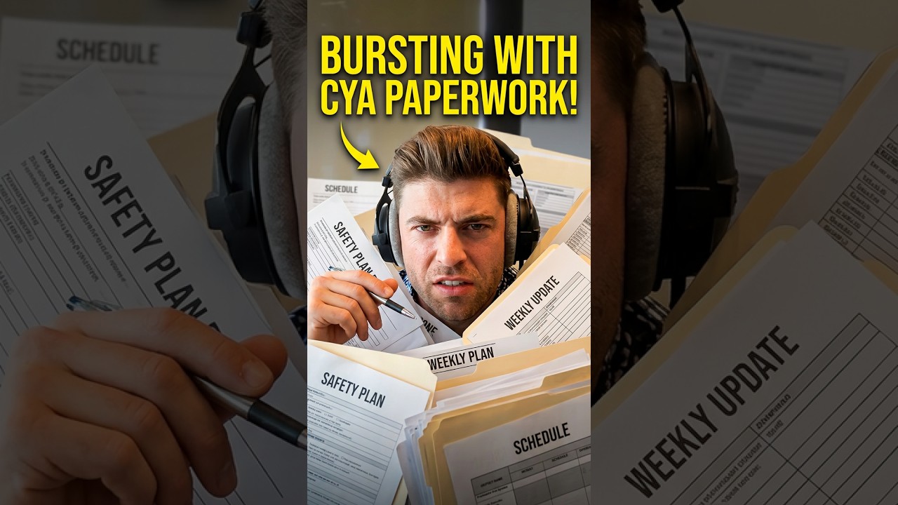 Your Superintendent Is Buried in CYA Junk
