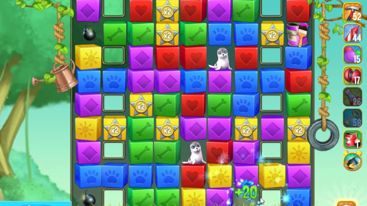Pet Rescue Saga, Pet Island, 9th August 2017, level 9 😈 ►TOBIAS DEAMON◄