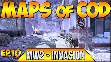 Call of Duty "MAPS OF COD" MW2 "INVASION" Ep.10 "EXPLODING HUMMERS" (Throwback Series) | Chaos