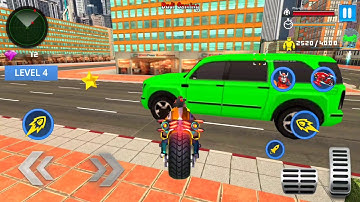 Dog Robot Transform Moto - Robot Transformation Games - Android Gameplay