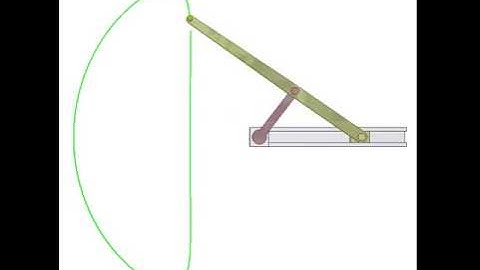 Straight line drawing mechanism 7b