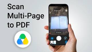 Scan Multi-Page to PDF in Google Drive Fast!