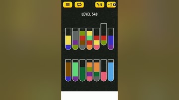 Water Sort Puzzle Level 349 | Level 349