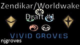Vivid Groves - MTGO Flashback - Zendikar Worldwake Draft #1
