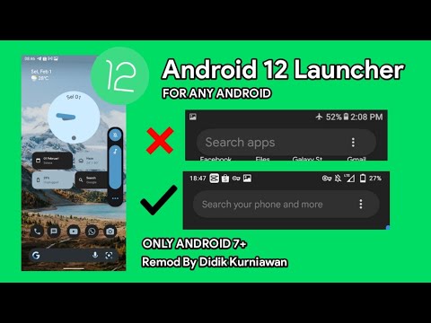 New Android 12 Launcher for Android : Ruthless 12