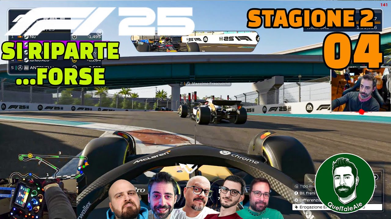 F1 25 - RITORNIAMO CON LA MULTICOOP - Gameplay ITA - MIAMI - 24